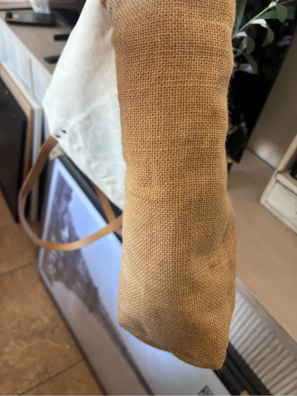Ritz carlton Half Moon Bay Canvas Tote Bag - Natural & Tan